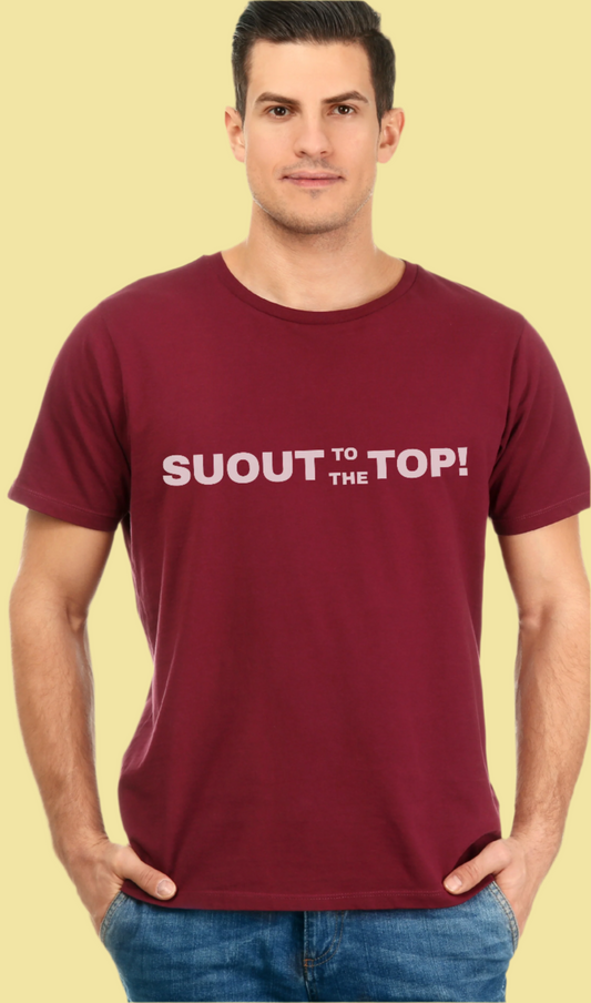 maroon colour t shirt